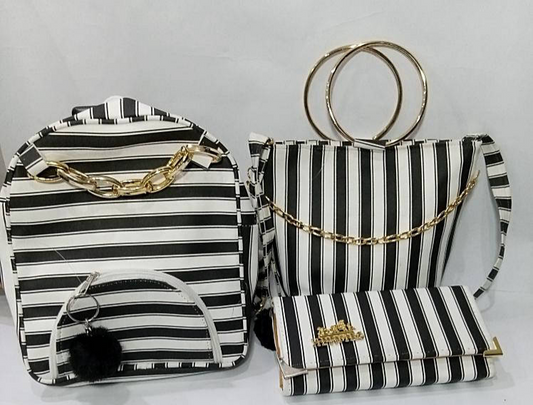 Stylish 3 Pcs Mother & Daughter Bag Set – Perfect for Every Occasion