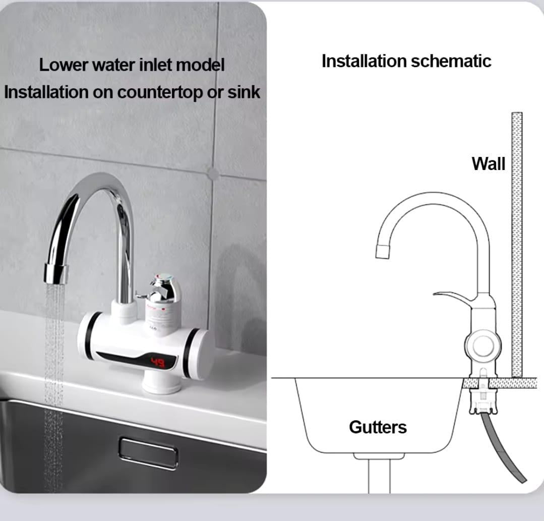 Smart Electric Faucet Water Heater - (IMPORTED)