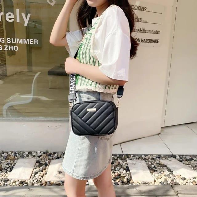 Versatile PU Leather Crossbody Shoulder Bag for Girls