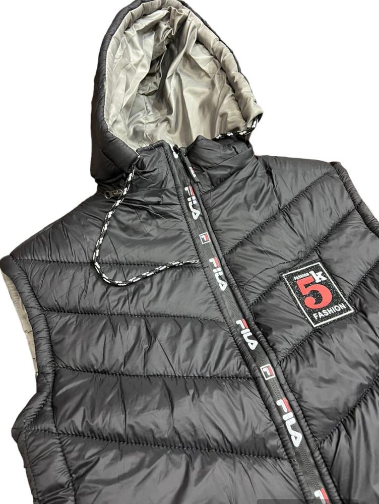 Stylish Men's Quilted Jacket with Removable Zipper